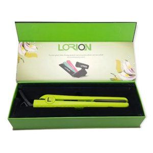 Lorion Salon Grade 1.25" Ceramic Flat Iron in Green
